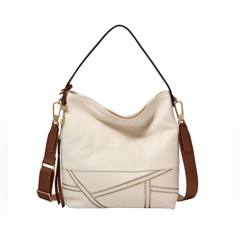 ❌SOLD❌.                Fossil Maya Hobo Vanilla Purse